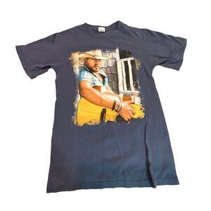 Jason Aldean 2012 Tour Blue T-shirt Size Small‎